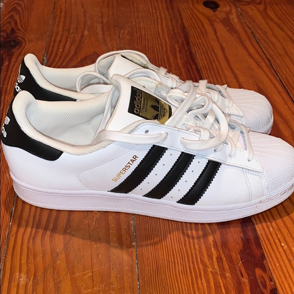 Adidas Superstar Shoes, Men’s size 9.5